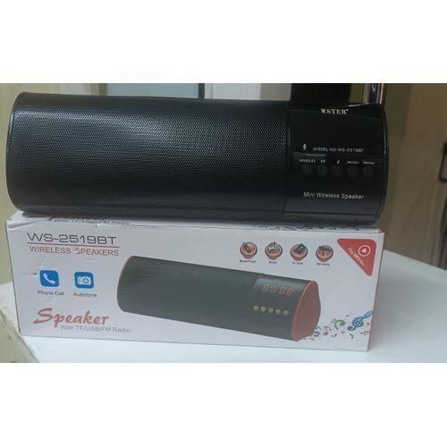 Wster Portable Bluetooth Speaker, MP3 Player & Radio