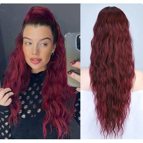 Ponytail Hair Extensions-Red
