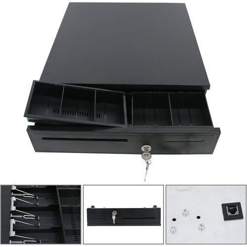 Small Cash Register Drawer 4 Bill Slots & 3 Coin Trays