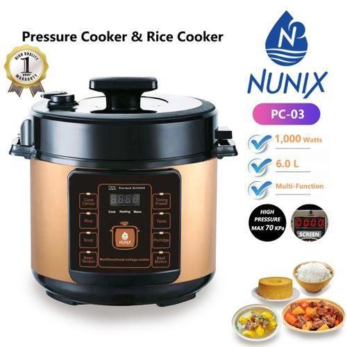 Multi-Functional Electric Pressure Cooker Rice Cooker 6L PC-03
