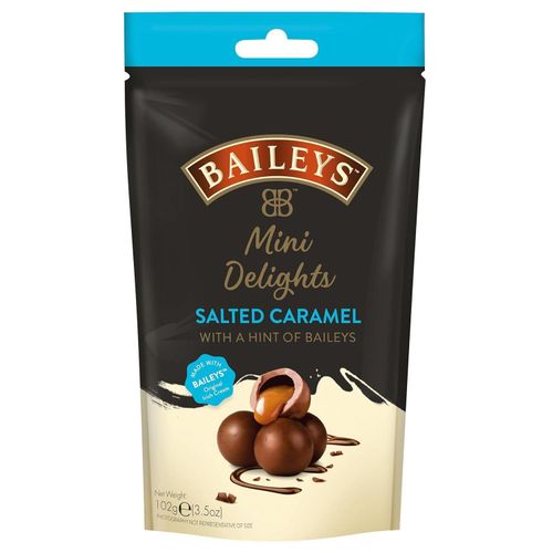 Salted caramel mini chocolate truffles