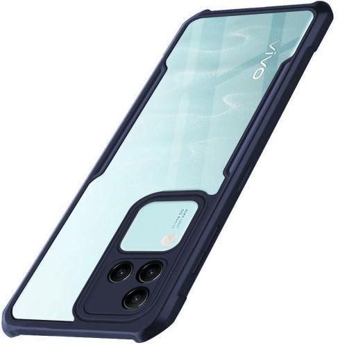 Xundd Airbag Shockproof Bumper Shell Back Transparent Acrylic + TPU Buffer Case Cover for Vivo V30