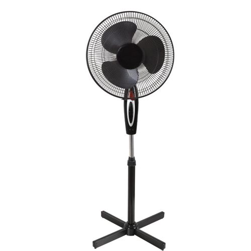 Primdale 16" Standing Fan – 3-Speed Oscillating Pedestal Fan with Adjustable Height & Powerful Cooling