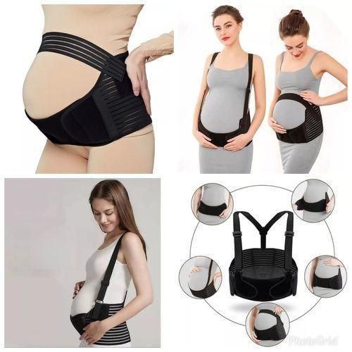 Pregnancy Support Belt/backbone Fixer Black