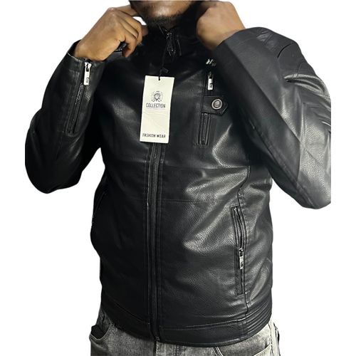 Leather jacket for men