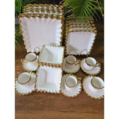 Flare Gold Dinner Set – 30pcs