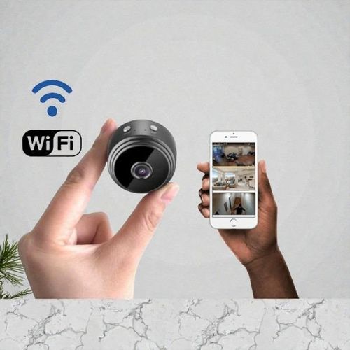 A9 Mini Night Vision Activated Hidden 1080P Full HD Camera with Remote Control and Easy Installation for Home Security Monitoring