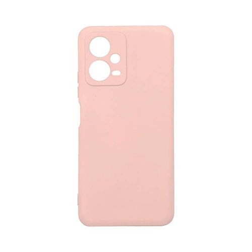 Soft Silicone Back Cover for Xiaomi Redmi Note 12 Pro 5G - Pink, anti-fingerprint, anti-scratch, durable silicone case