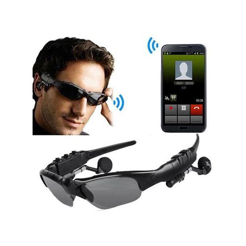 Fashionable Bluetooth Sunglasses with Built-In MP3 Player and Noise Reduction for Clear Sound