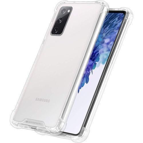 Galaxy S20 FE 5G Case, Crystal Clear Protective Bumper Cover with Reinforced Corners, Shockproof Slim Hybrid Phone Case