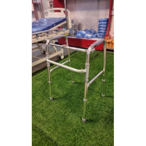 Adjustable Adult Walker, Shinning Silver Frames