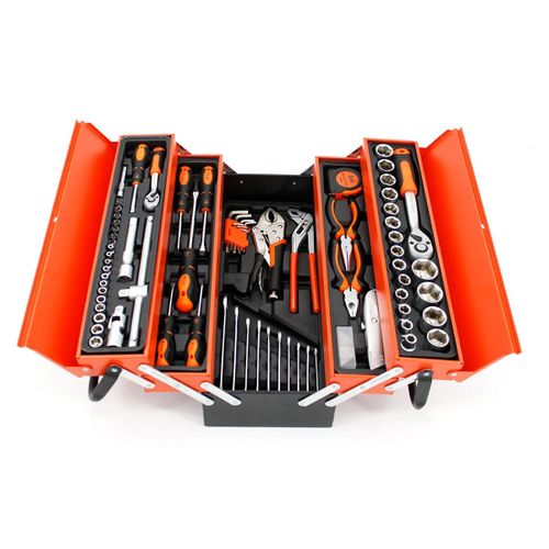 168PCS Auto Hand Tool Kits Metal Box Set Socket Wrench Set For Car Repair Maintainence Tool Set