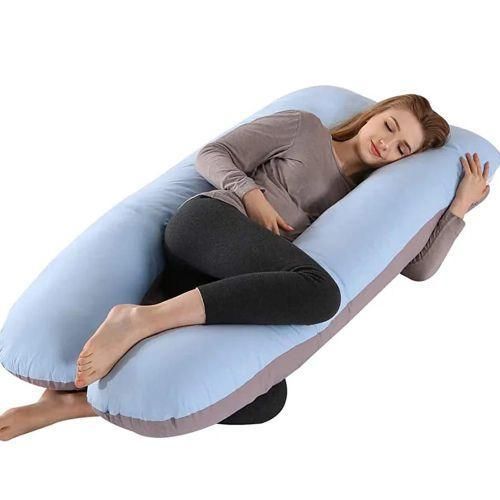 U- Pregnancy Pillow-blue