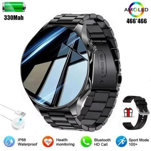 Watch X Smart Watch 4G Memory Music Video Bluetooth Call IP68 Waterproof AMOLED Smartwatch