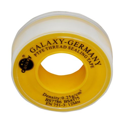 Galaxy Premium Thread Seal Teflon Tape - Leakproof Water & Gas Pipe Plumbers Joint Tape