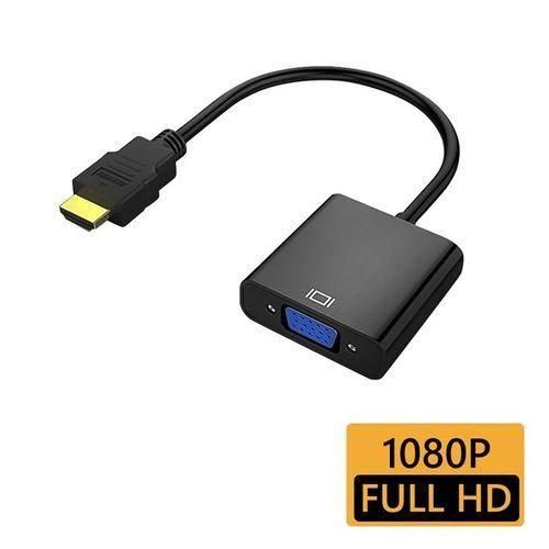HDMI To VGA Computer Cable Converter Adapter