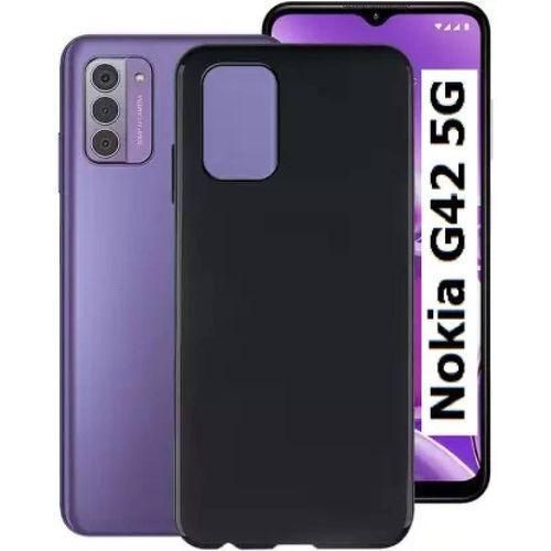 Nokia G42 Slim Smooth Anti-fingerprint Soft Silicone TPU Protective Phone Cover Case
