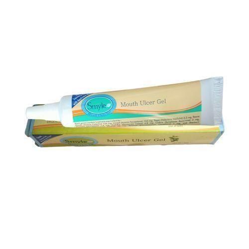 Smyle MOUTH ULCER GEL Ayurvedic Dental Care Formulation Healing