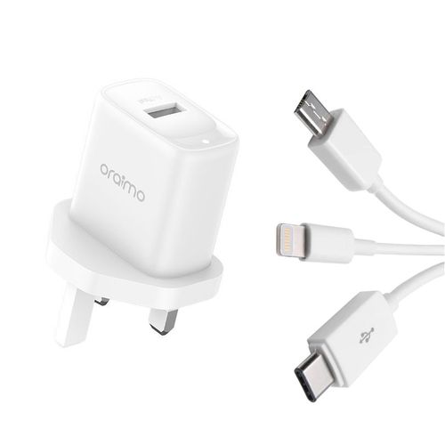 ANIFAST 10W USB C, LIGHTNING, MICRO CABLE FAST CHARGER