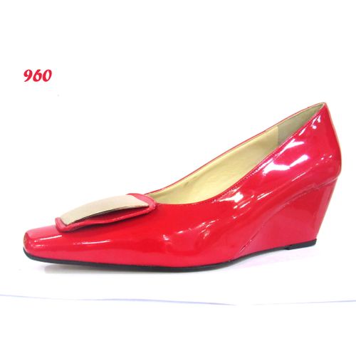 Red Wedge Ladies Classic Shoe