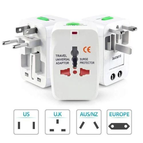 Universal Sockets with 1A USB Charging Ports