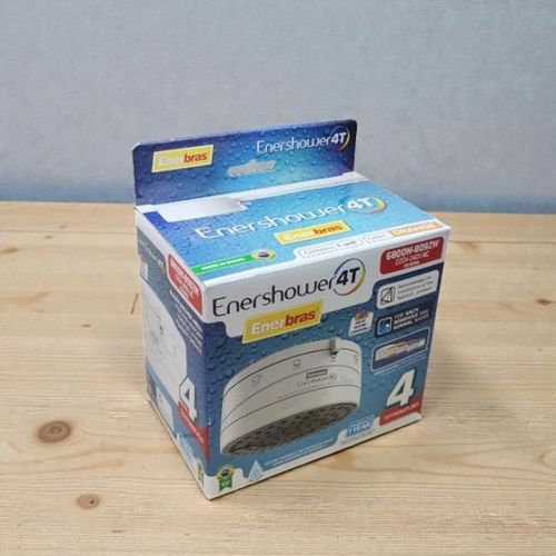 Enershower 4T High Performance High Durability Energy Saving Maintenance-Free Borehole Hard Salty Borehole & Soft Normal Fresh Water Instant Shower Head Heater