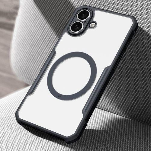 XUNDD Military-Grade Shockproof Clear Case for iPhone 16 – Slim Fit, Anti-Drop Protection, Transparent Design