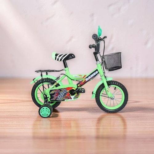 2-4 years Boys and Girls Sturdy Frame Top Quality Green Size 12 Inch 2-4 years Old 85100 cm Children Kids Bike Bicycle with Stabilizer Front Basket