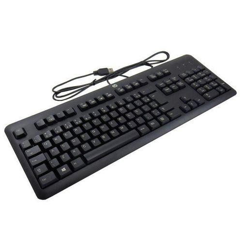 TJ-818 Ergonomic Wired USB Keyboard - Black Computer Keyboard, Silent Quiet Typing Keys, Spill-Resistant Design for Desktop and Laptop