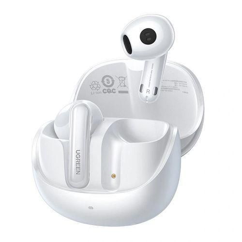 HiTune H6 Pro WS203 Hybrid Active Noise Cancelling Earbuds White 40dB ANC Hi-Res LDAC Audio 13mm Drivers 6-Mic AI ENC Calls Bluetooth 53 Low Latency Mode Fast Charging IPX5 Waterproof Premium Wireless Earbuds