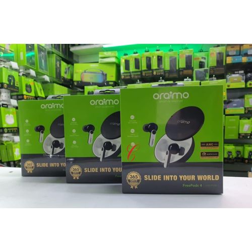 Oraimo FreePods 4 OEB-E105D – Immerse Yourself In Unmatched Sound Quality With Slide-In Comfort And Seamless Connectivity