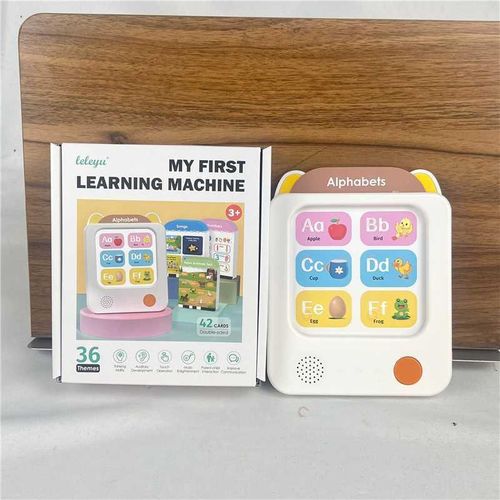 Flash Card Reader with quize – English Learning Set (Type-C Charged)