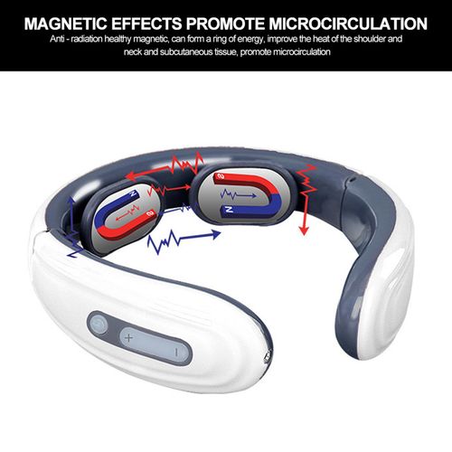 Electric Pulse Neck Massager Cervical Vertebra Shoulder Pain Relief Physiotherapy Instrument