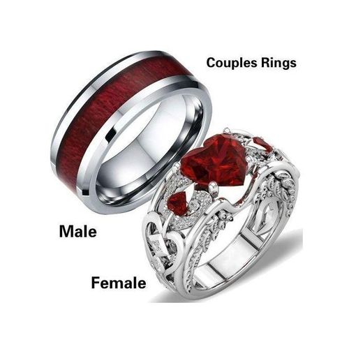 Wedding Ring Set Diamond For Couple