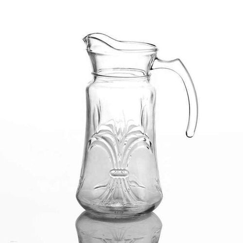 Clear Glass Pitcher Juice, Water Serving Glass Jugs-Water Jug 1.5L
