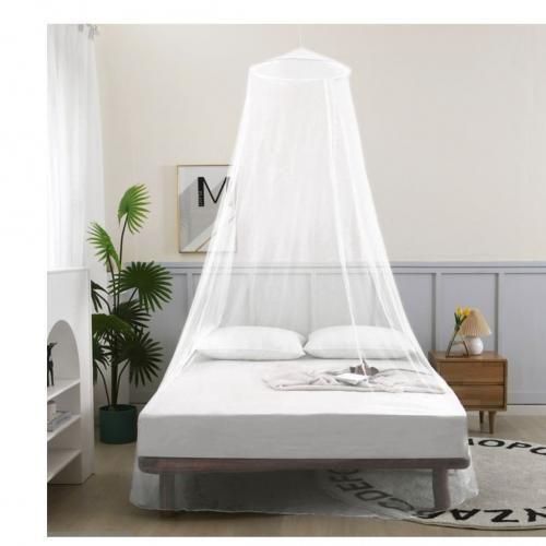 White Round Mosquito Net