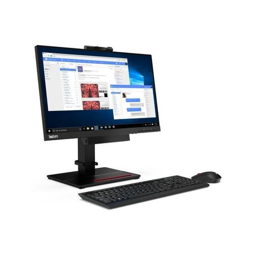 Refurbished Thinkcenter M73 Tiny All in One Desktop Core i5 4th Gen 8GB RAM 500GB HDD 22 Inch FHD Display WebcamWindows 11 Pro Computer