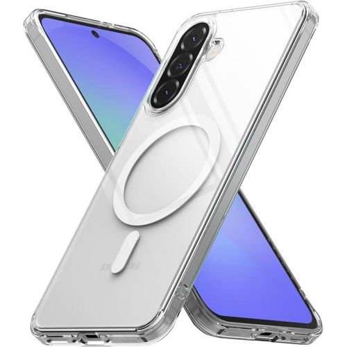 Clear Transparent MagSafe Silicone Case for Samsung Galaxy A26 – Shockproof, Anti-Yellow, Slim Protective Cover