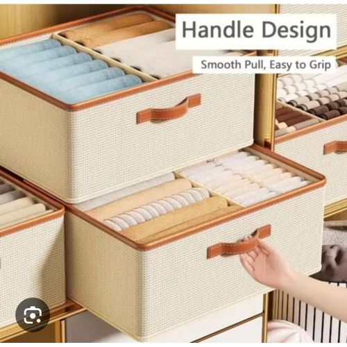 2-in-1 Woven Storage Organizer – Stackable Multi-Purpose Decorative Baskets for Home & Office