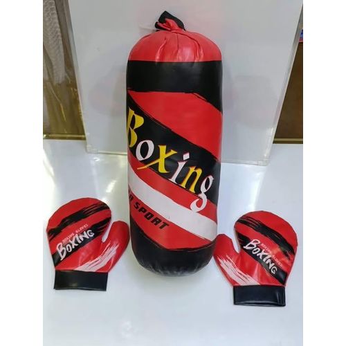 Kids Fitness Set Kids Exercise Equipment (Kids Punching Bag with A Pair of Boxing Gloves)
