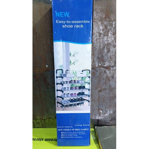 5-Layer Shoe Rack Sturdy Space-Saving Organizer