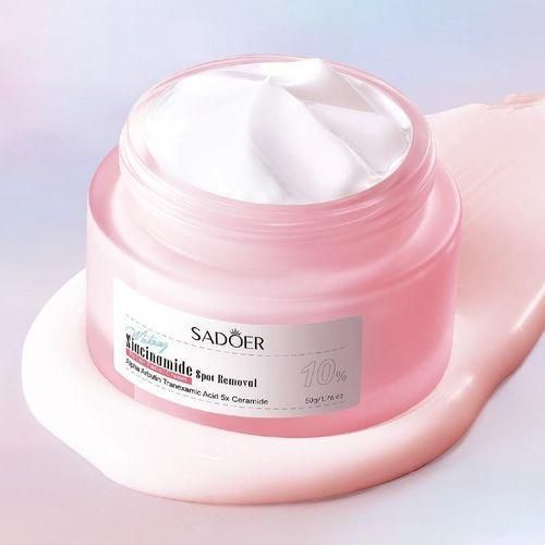 Niacinamide Cream for Face Anti Aging Cream Hydrating Cream for Moisturize Skin Oil Control Pores Reducer With Alpha Arbutin and Delay Aging Niacinamide Face Cream Moisturizing Smoothening Nourishing Repairing And Anti-agingAnti -wrinkle