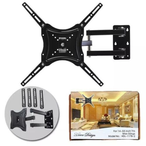 Full Motion Swivel 360 Degree TV MOUNT - 14 inch, 24 inch, 32 inch, 43 inch, 40 inch, 50 inch and 55 inch TILT ROTATING WALL MOUNT BRACKET