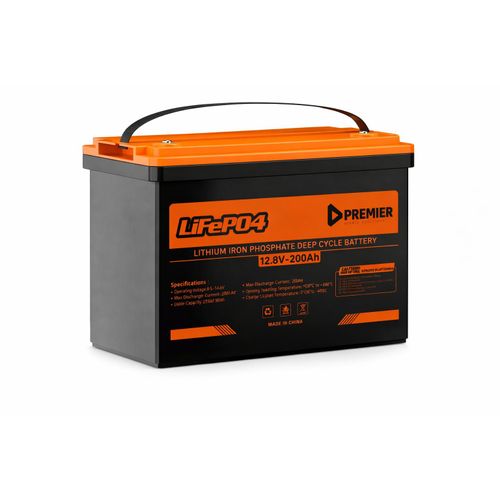 Solar Storage LiFePO4 Battery 12.8V 200Ah Deep Cycle