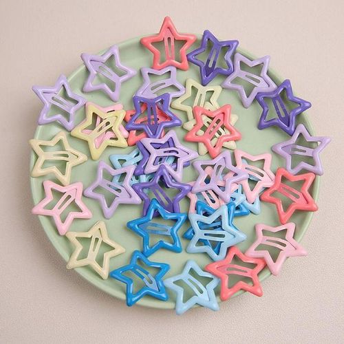 10PCs Bang Clip Star Hairpin