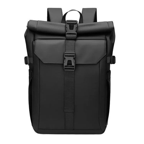 Men's Backpack, Outdoor Travel Backpack, Commuter Computer Backpack - Black