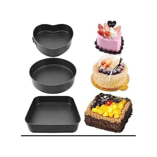 3Pcs Non Stick Cake Mould