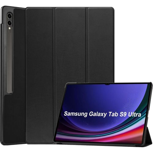 Flip Cases for Samsung Galaxy Tab S9 Ultra 2023 14.6 Inch (Model SM-X910/X916/X918) with Built-in S Pen Holder