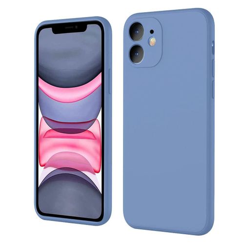 Soft Silicone Slim Fit Cover Anti-Scratch Shockproof Case for Apple iPhone 11 - Purple