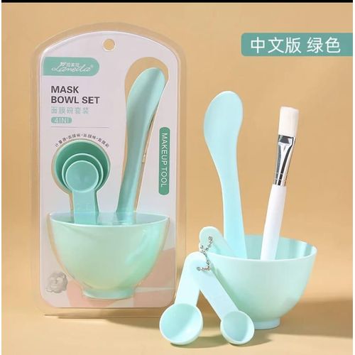 Mask Bowl Facial Mask Full DIY Beauty Tools Facial Mask Mixing Bowl Brush Spoon Stick